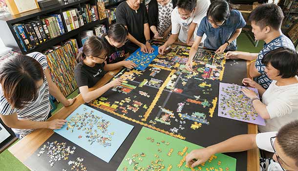 拼圖比名牌包　更能為我帶來快樂