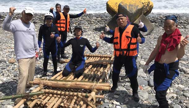 不老水手、夢想起航！划竹筏前往日本與那國島