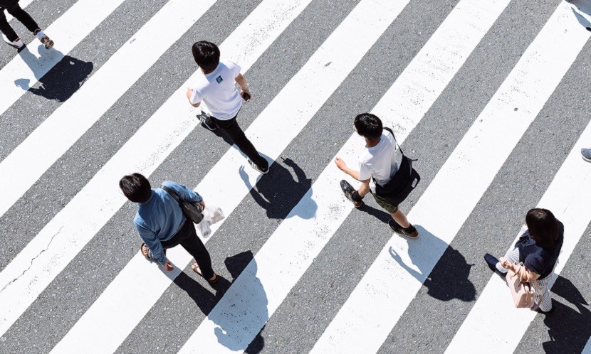 正確的走路法