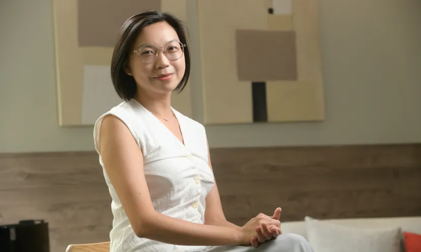 普萊德科技永續辦公室執行長呂慧珍提到，長照已然是新的家庭風險。圖片來源 / 陳德信攝