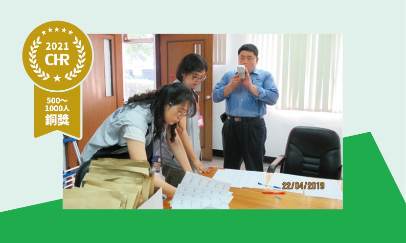 【2021 CHR】華新麗華新莊廠:舉辦智慧手環計步健走比賽 突破傳產制式工作困境