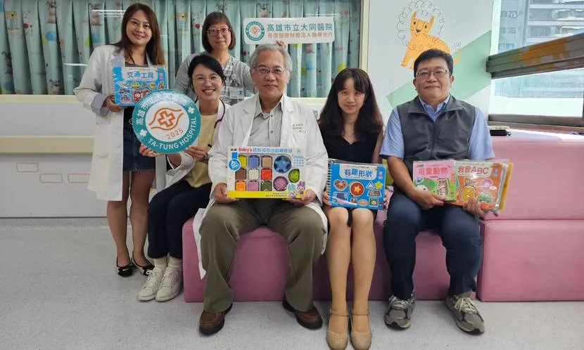 高雄市立大同醫院去年開始承接高風險幼兒醫療照護計畫,主動訪視兒少保及脆弱家庭,找到需要被照顧的孩子。圖片來源 / 謝佳君攝