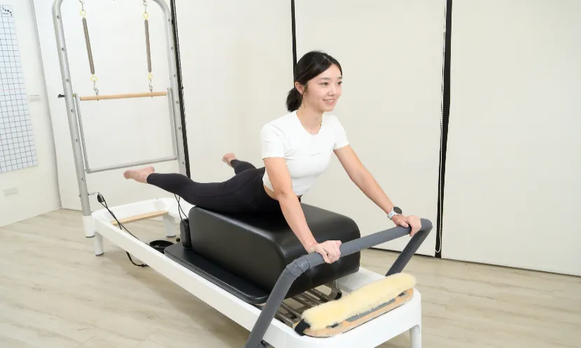 器械皮拉提斯近幾年風靡全球，不少外國女星都藉它雕塑、鍛鍊身材，這股風潮也吹到台灣。