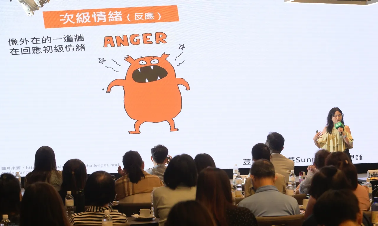 林佳慧指出,情緒關懷力是企業維持心理韌性與高效表現的關鍵。圖片來源/陳德信 攝