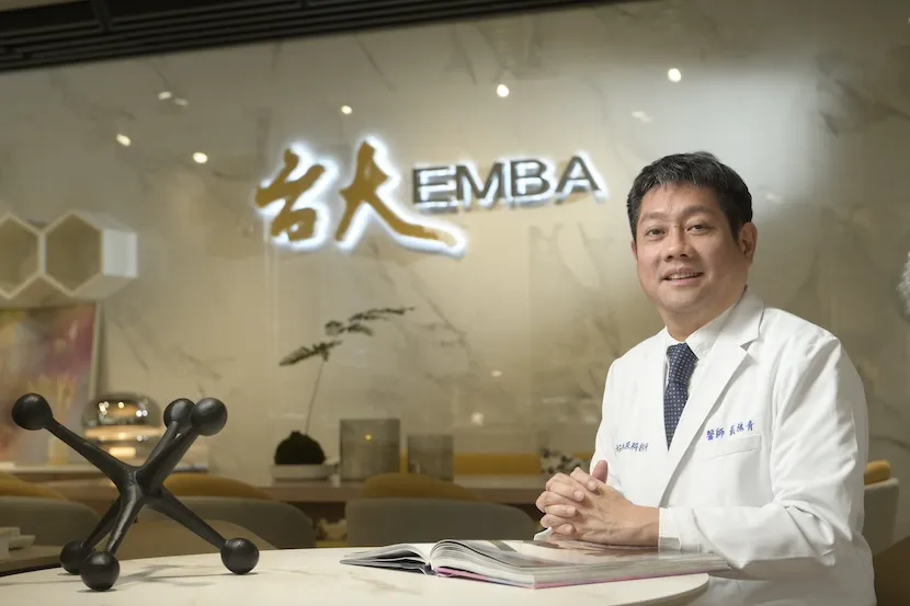 好幸福泌尿科體系總院長戴槐青經過EMBA洗禮,結識不同行業的菁英而找到職涯新方向。圖片來源 / 陳德信攝