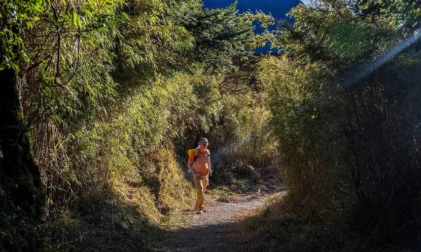 錢煥欽認為登山不是靠勇氣,是充足準備和判斷。圖片來源 / 王建棟攝