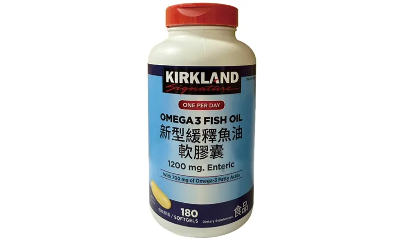 【科克蘭】新型緩釋魚油軟膠囊