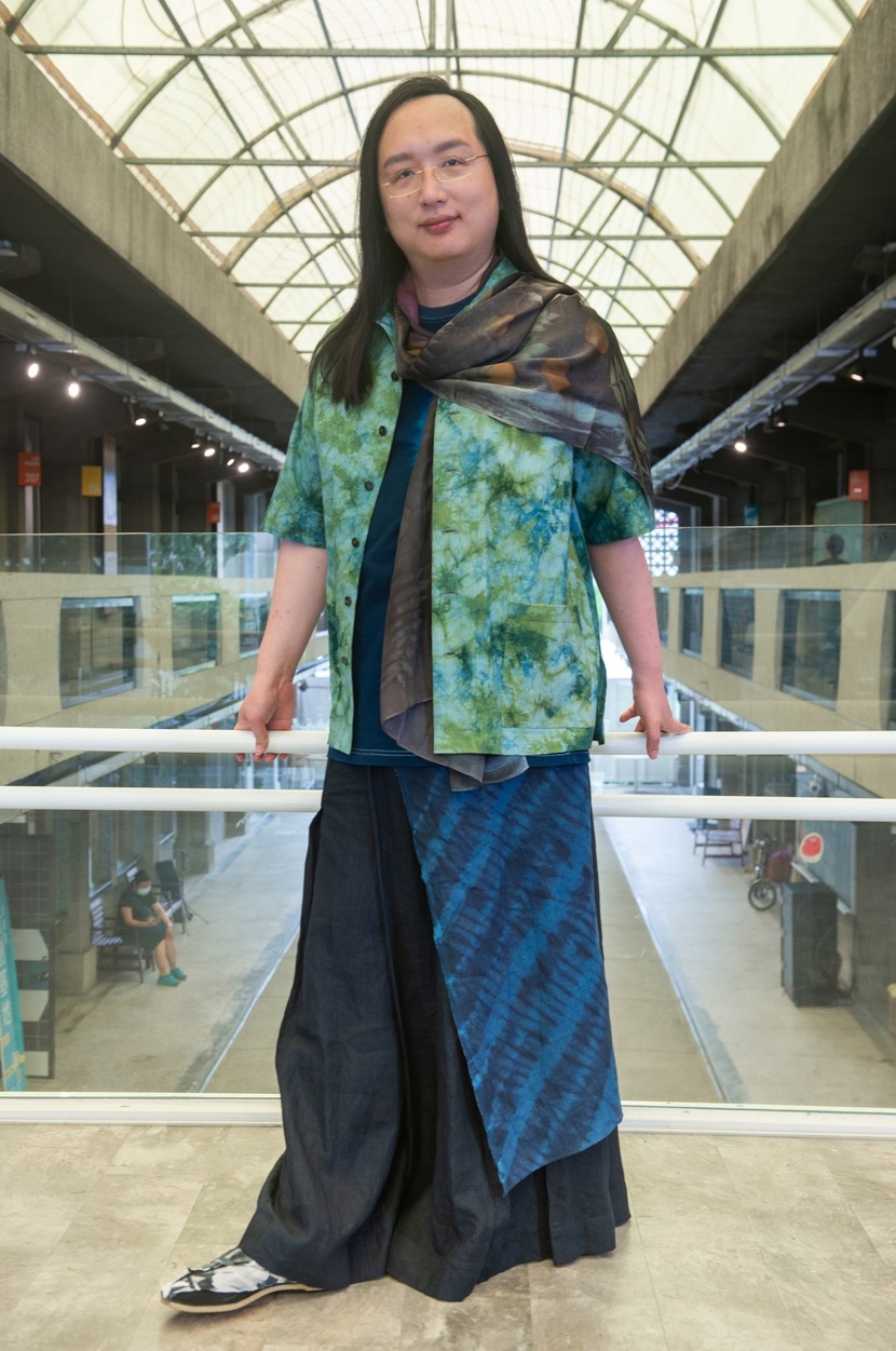 唐鳳 藍染 傳統工藝 文化 服飾