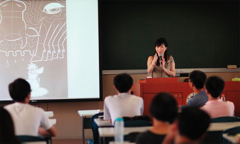 蔡璧名無論是研究、教學,都秉持追求完美的態度,曾七度獲選臺大優良教師(照片由張哲源拍攝,由蔡璧名提供)