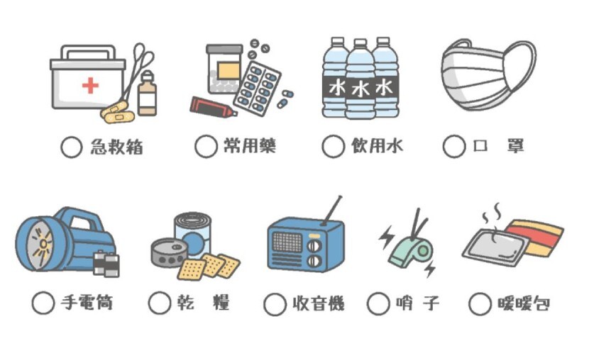 防災包 緊急避難包