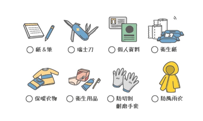 防災包 緊急避難包