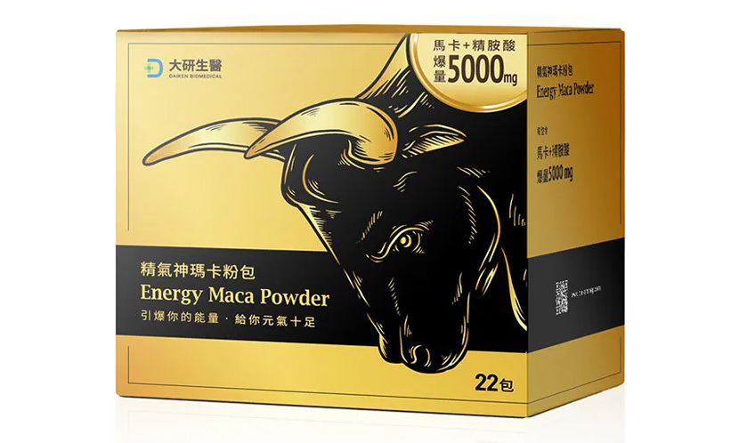 大研生醫精氣神瑪卡粉包