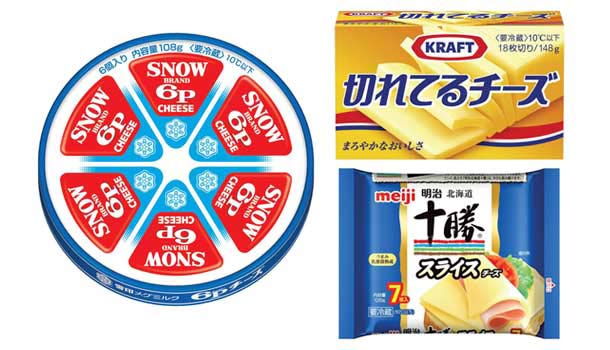日本的加工起司 JAPANESE PROCESSED CHEESE