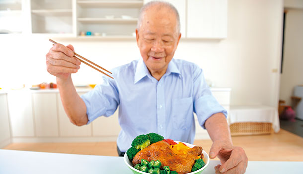 80歲活得像70歲的祕訣，就是保持良好食慾！