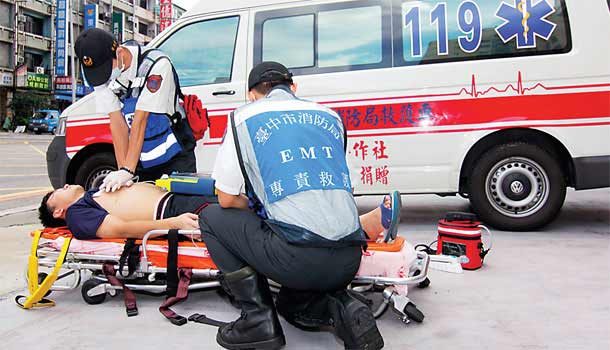 台中市 消防與醫療合作無間