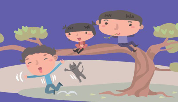 黃金三角,照顧孩子身心發展