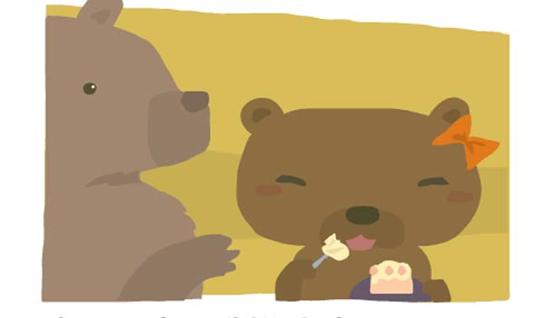 女兒不高興我嫌她胖