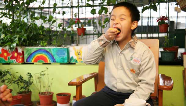 9歲Joe:本週掌廚全家早餐
