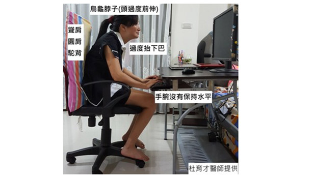 杜育才:保持好姿勢 骨刺不上身