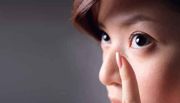 戴隱形眼鏡可治近視?