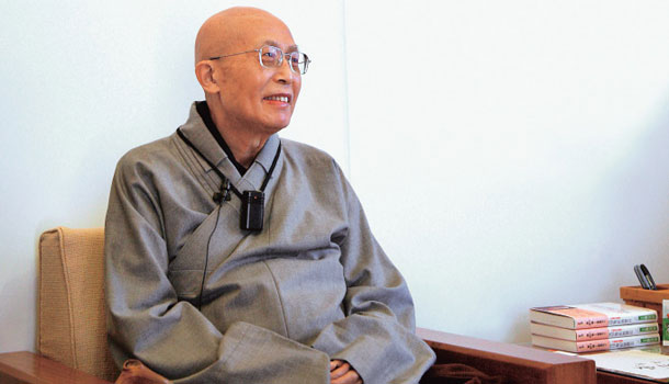 專訪聖嚴法師 心可以打太極拳
