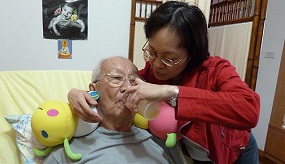 直到病危，每口食物都從嘴裡進去